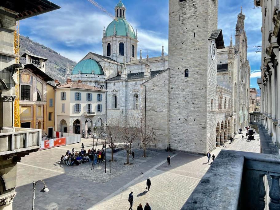 Esclusivo 130Mq Fronte Duomo E Lago E Terrazza Como Exteriér fotografie
