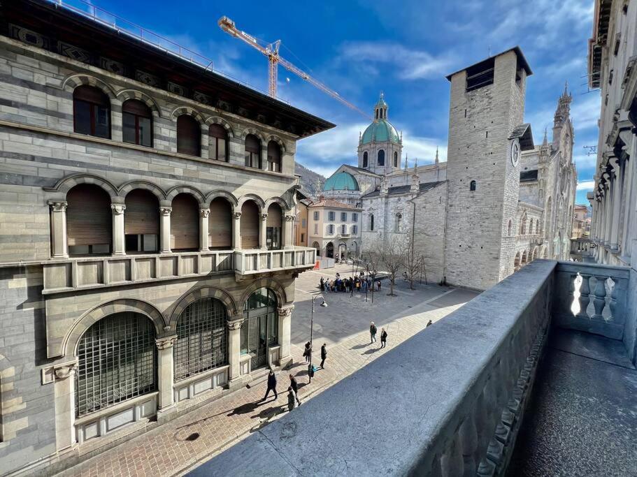 Esclusivo 130Mq Fronte Duomo E Lago E Terrazza Como Exteriér fotografie